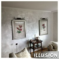 Ipak effektli dekorativ gips (suyultirilgan) ILLUSION