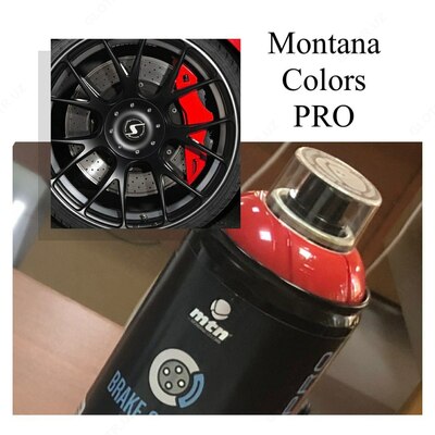 Аэрозольная краска для тормозного суппорта MTN PRO Brake Caliper Paint 400ml Modern Art Creator OOO