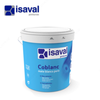 Акриловая краска белоснежная белизна ISAVAL Coblanc