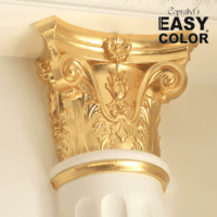 Металлизированная золотая пудра EASY COLOR Powder Rich Pale Gold 500 мл - Modern Art Creator OOO