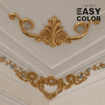 Металлизированная золотая пудра EASY COLOR Powder Rich Pale Gold 500 мл