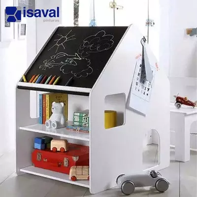  Краска для грифельной доски черная Kids Spaces Blackboard 500 мл Только в розницу