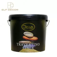 Декоративная фактурная штукатурка Travertino Style  для создания натурального камня