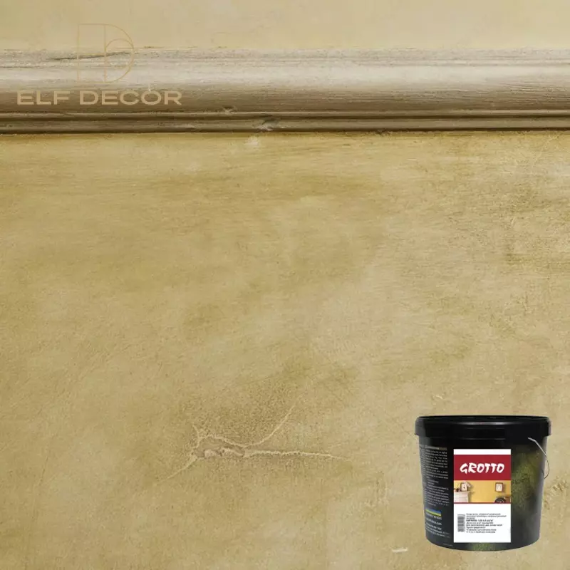 Grotto dekorativ teksturali suvoq