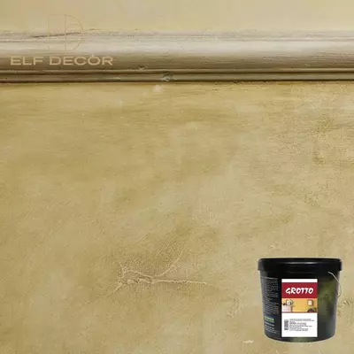 Grotto dekorativ teksturali suvoq, beton taqlid qilish uchun