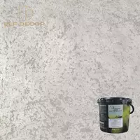  Декоративная краска Feerie White Silver Light  искрящееся покрытие меняющее облик помещения - 