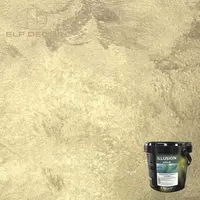  Декоративная краска Illusion Gold  для золочения в интерьере и создания акцентных стен и фрагментов Modern Art Creator OOO