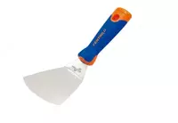 Шпатель изогнутый для шпаклевки с двухкомпонентной ручкой  9 см