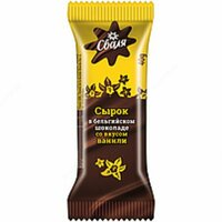  Сырки творожные Сваля в бельгийском шоколаде  в ассортименте Milkn cheese