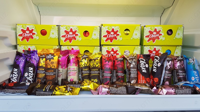 Сырки творожные Сваля в бельгийском шоколаде  в ассортименте