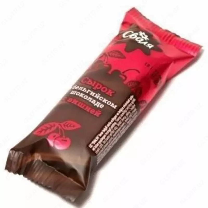  Сырок творожный СВАЛЯ глазированный с вишней - 