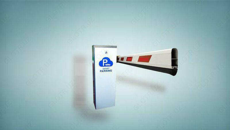 Автоматический шлагбаум (2 пружинный)