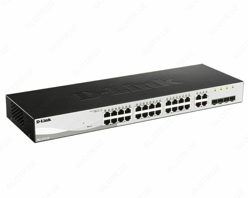 D-Link 24+4+2 портовый управляемый коммутатор DES-1210-28