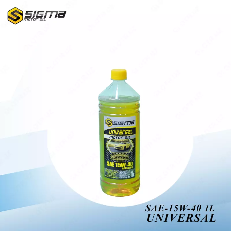 Универсальное моторное масло SIGMA UNIVERSAL SAE 15W-40, 1 л