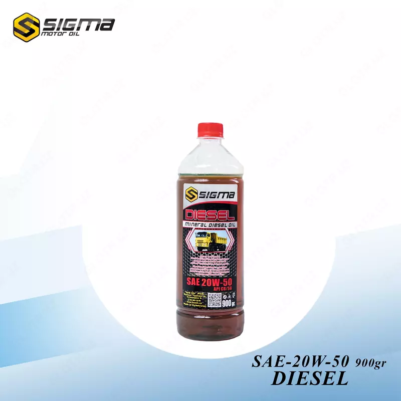 Моторное масло дизельное SIGMA DIESEL SAE 20W-50, 900 гр