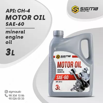 Dvigatel moyi SIGMA SAE-60, 3 l