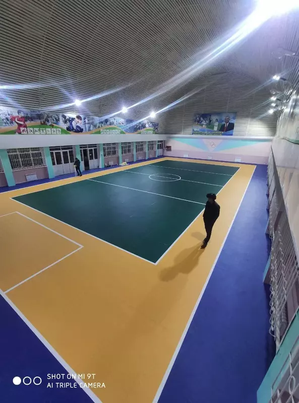 PVXdan tayyorlangan sport qoplamasi. “Sanfa Sport” sport linoleumi (ish bajarilishi bilan birga). - 169 000 so'm