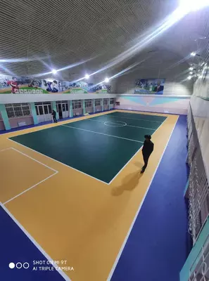 Спортивное покрытие из ПВХ. Спортивный линолеум “Sanfa Sport” (с выполнением работ ). - 169 000 сум / шт.