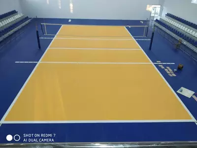 Спортивное покрытие из ПВХ. Спортивный линолеум “Sanfa Sport” (с выполнением работ ). - Sanfa Sport