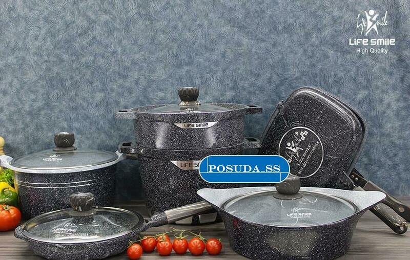 Кухонная посуда Life smile Posuda_SS