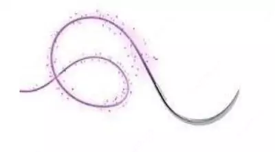 ПГА2-(5metric) игла 2х50 1/2 кол.длина нити 90 см