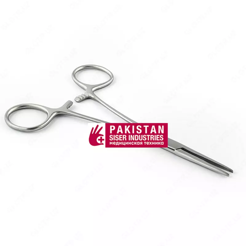 Зажим кровоостанавливающий по Келли  прямой