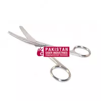 Ikkita to'mtoq uchli kavisli qaychi