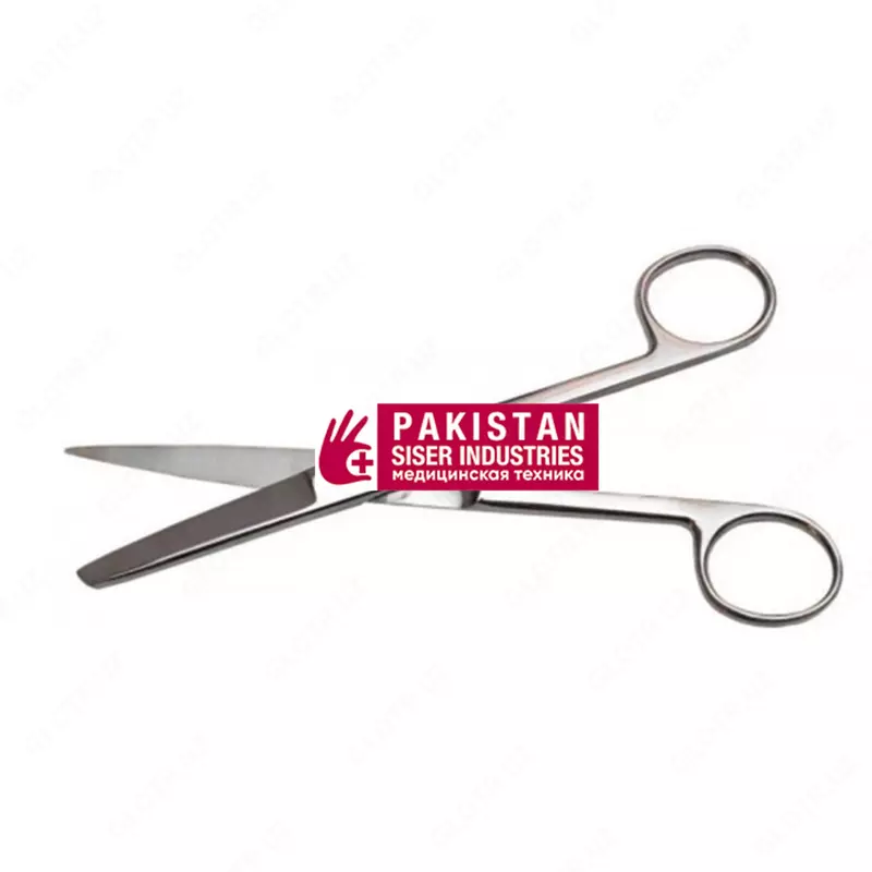  Ножницы прямые с одним острым концом  160 мм - 
