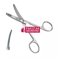  Ножницы тупоконечные  вертикально-изогнутые  150 мм - 