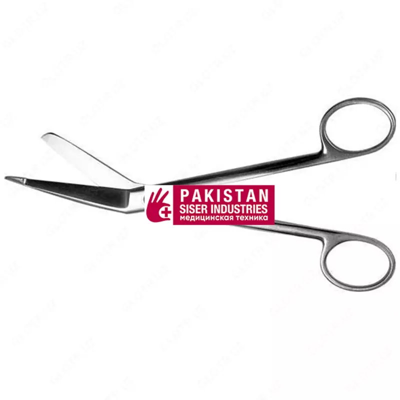 Tugmali kiyinish qaychi  gorizontal kavisli  185 mm