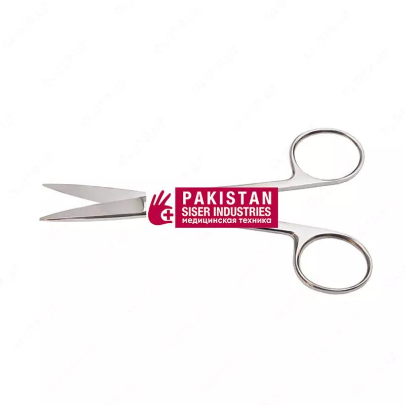  Ikki otkir uchli tekis qaychi (uchli)  150 mm - 