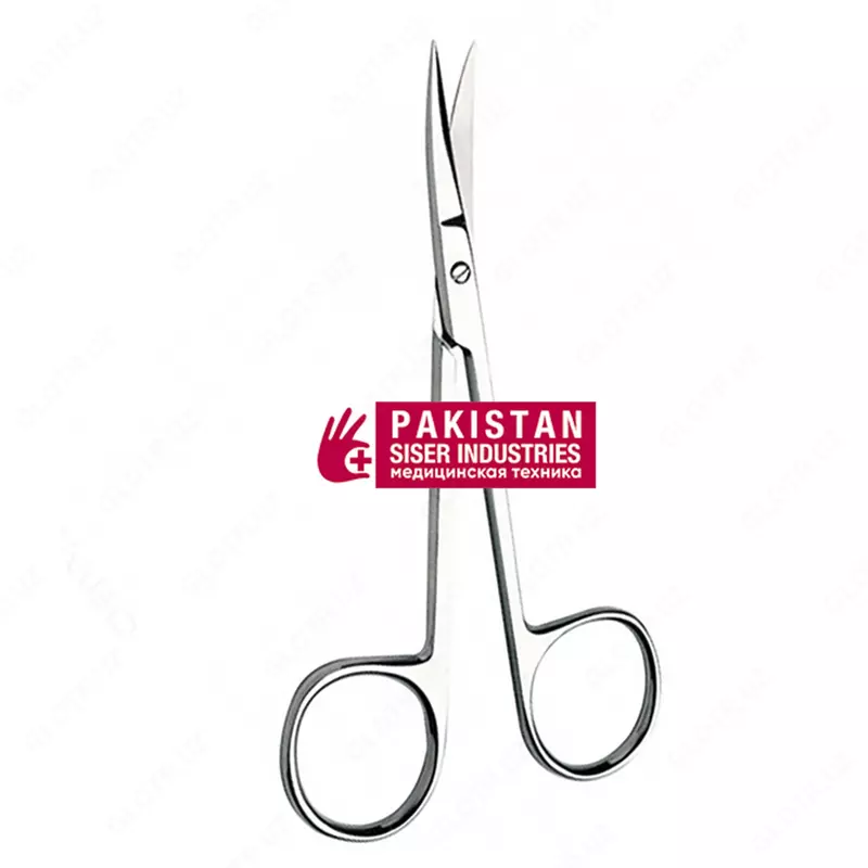 Ikki otkir uchi bolgan kavisli qaychi (uchli)  110 mm