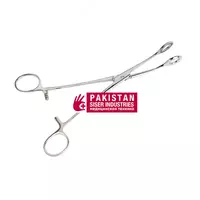 Щипцы геморроидальные окончатые  прямые