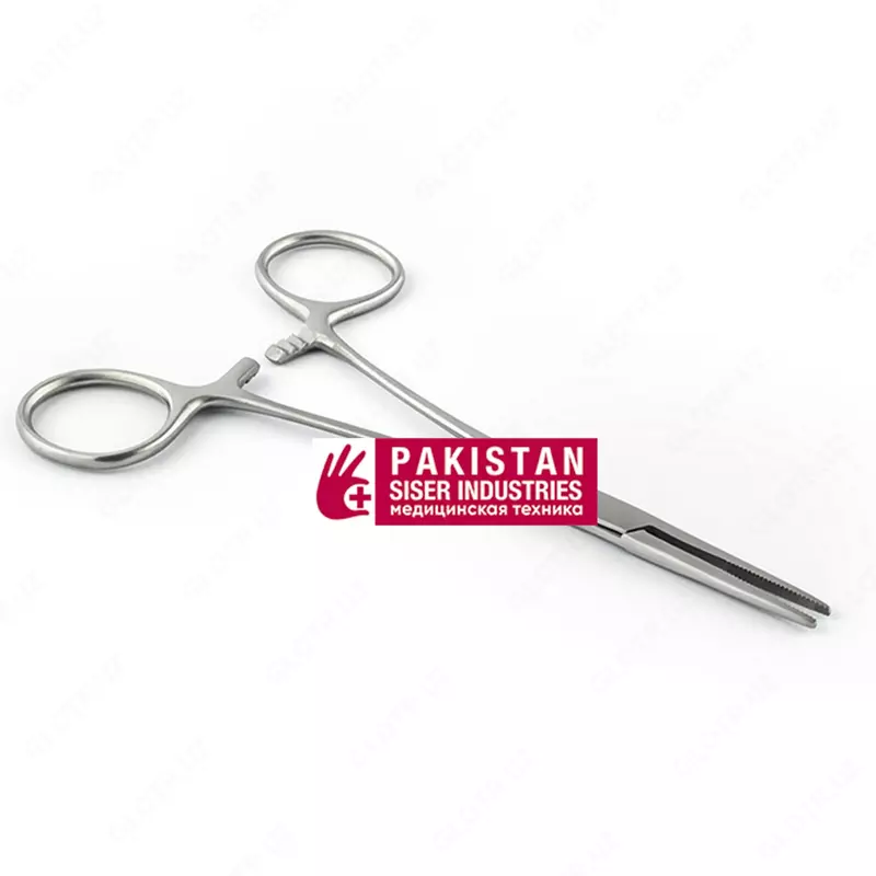 Kelly gemostatik qisqich  tekis  160 mm (Dad Classic Health. Pokiston)