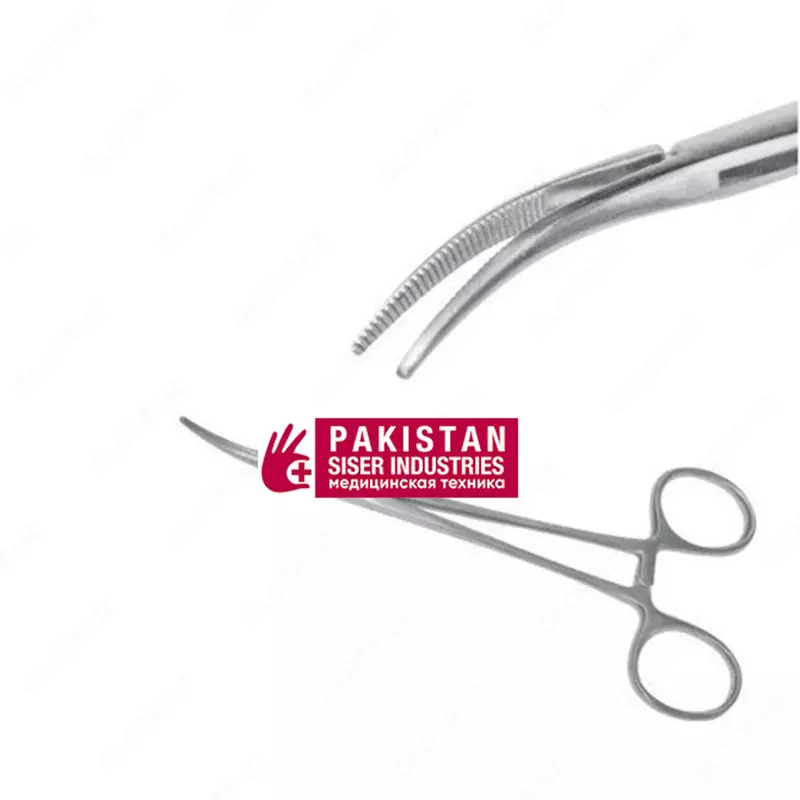  Kelly gemostatik forseps  kavisli  210 mm (Dad Classic Health. Pokiston) - 