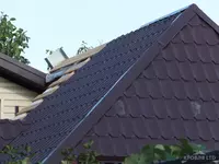   Планка конька плоского фигурная 115x115x3000  Полиэстер  0.45 мм (Россия)