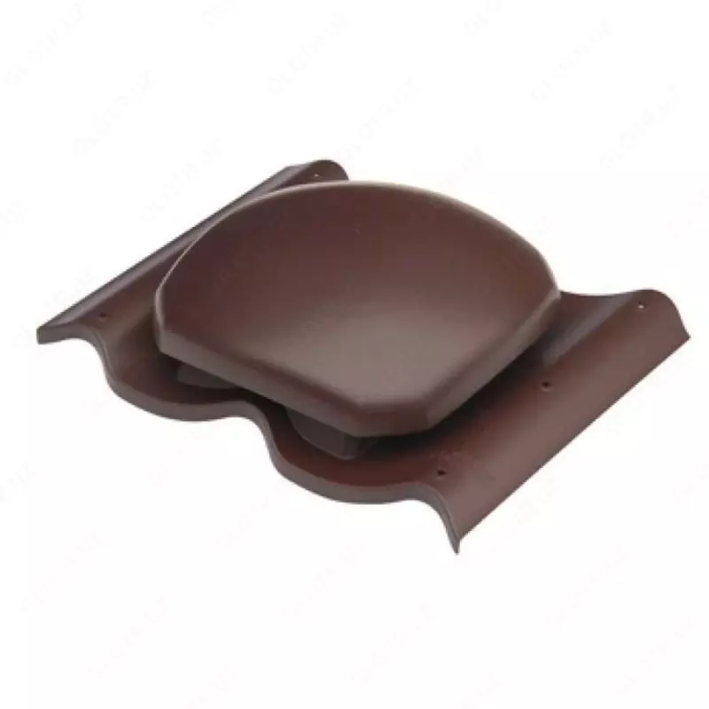 Выход вентиляции МП (160) на металлочерепицу