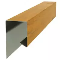 Планка завершающая сложная ПЗС-30х25х3000 Ecosteel 0 5 мм для отделки сайдинга (Россия)