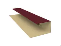  Планка завершающая сложная ПЗС-30х25х3000 Norman MP 0 5 мм для отделки сайдинга (Россия) - 