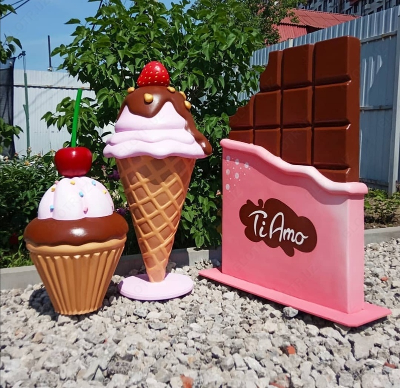 3д макет объёмные реклама Только в розницу