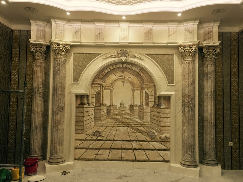 3д Барельеф стена на заказ Арт декор