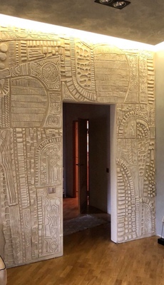 476 495.2 сум 3Д БАРЕЛЬЕФ СТЕНА