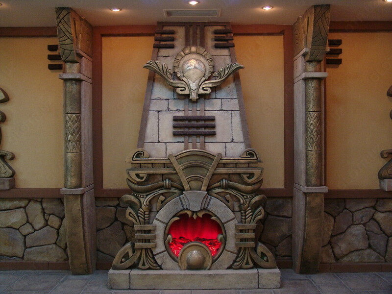 40 сум Декоративные камин