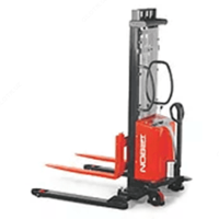  Штабелер с раздвижными вилами с электроподъемом SPM10-W - 