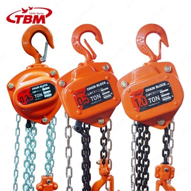 TJH SERIES zanjir bloki  qol kotargichi zanjiri 250kg / 500kg / 1ton / 1.5ton / 2ton