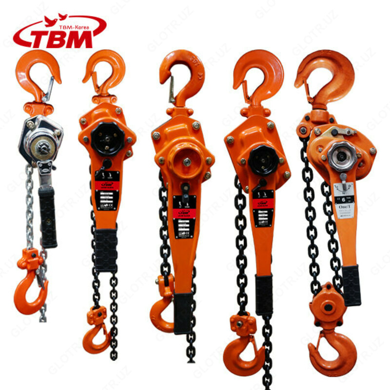 TJL tarmogi  250 kg / 750 kg / 1 5 tonna / 3 tonna / 6 tonnani kotarish uchun qol zanjiri