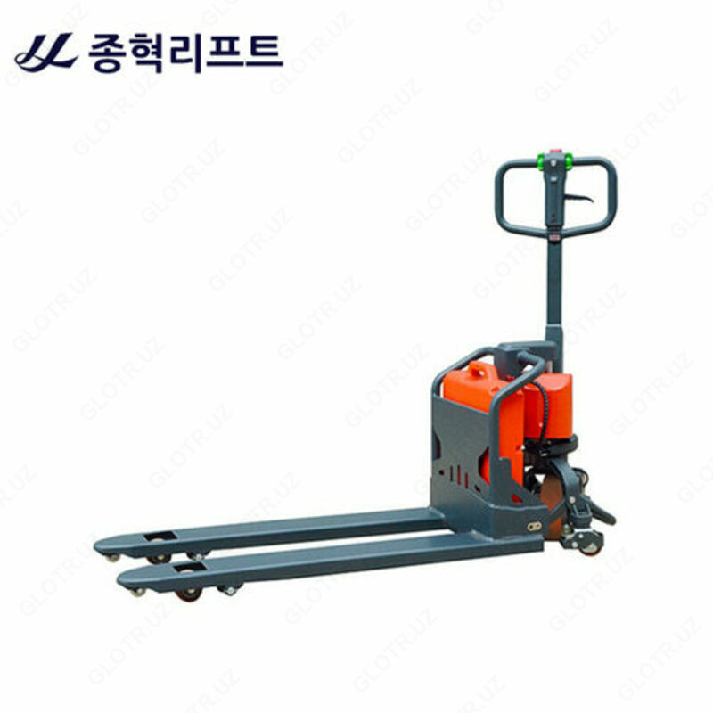 Полуэлектрическая гидравлическая тележка для поддонов Jockey Small SPTE15X-M / SPTE15X-L