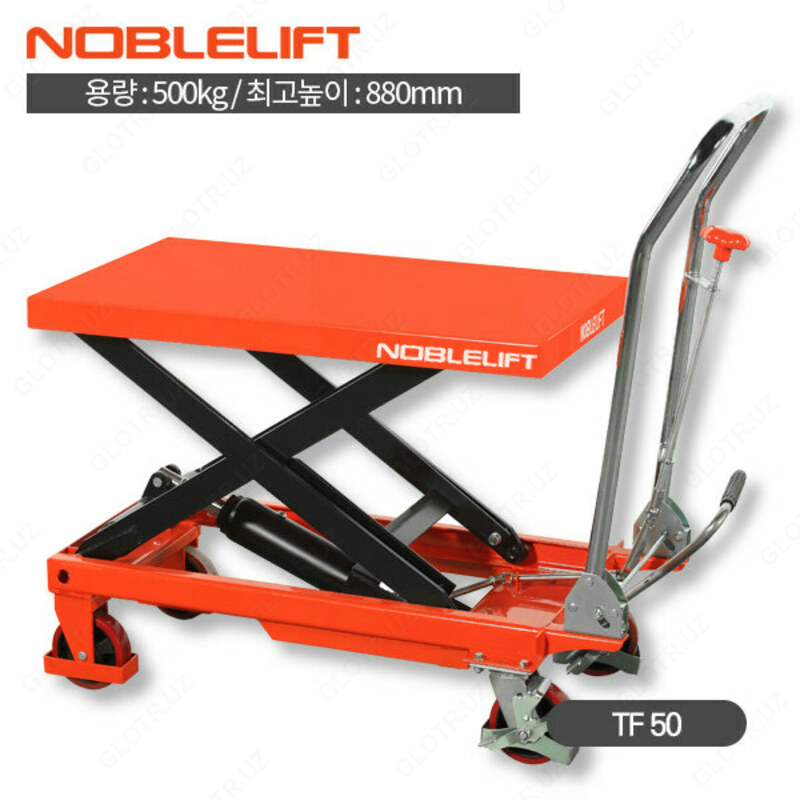  TF15 / TF50 / TF100 qolda ishlaydigan gidravlik kochma stol - 