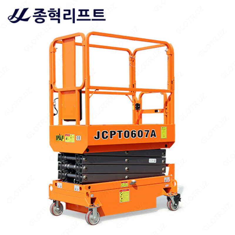  Автовышка JCPT0607A  Полуэлектрическая платформа ножнично-гидравлический подъемник KCS JCPT-0607A - 