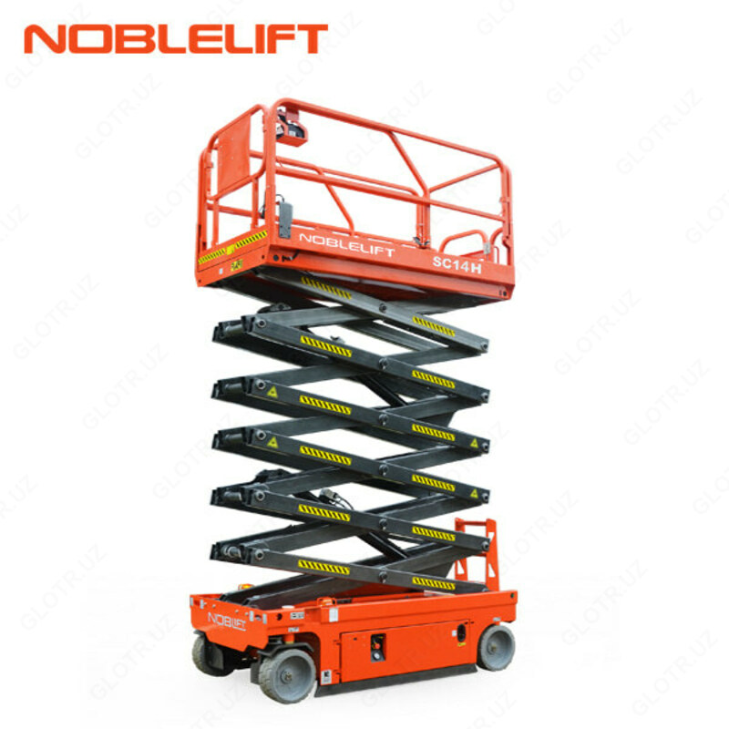  Oziyurar iskala  elektr gidravlik ochirish platformasi KCS CE SC14H - 